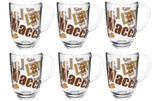 Leonardo Latte Macchiato Glas Napoli 380ml