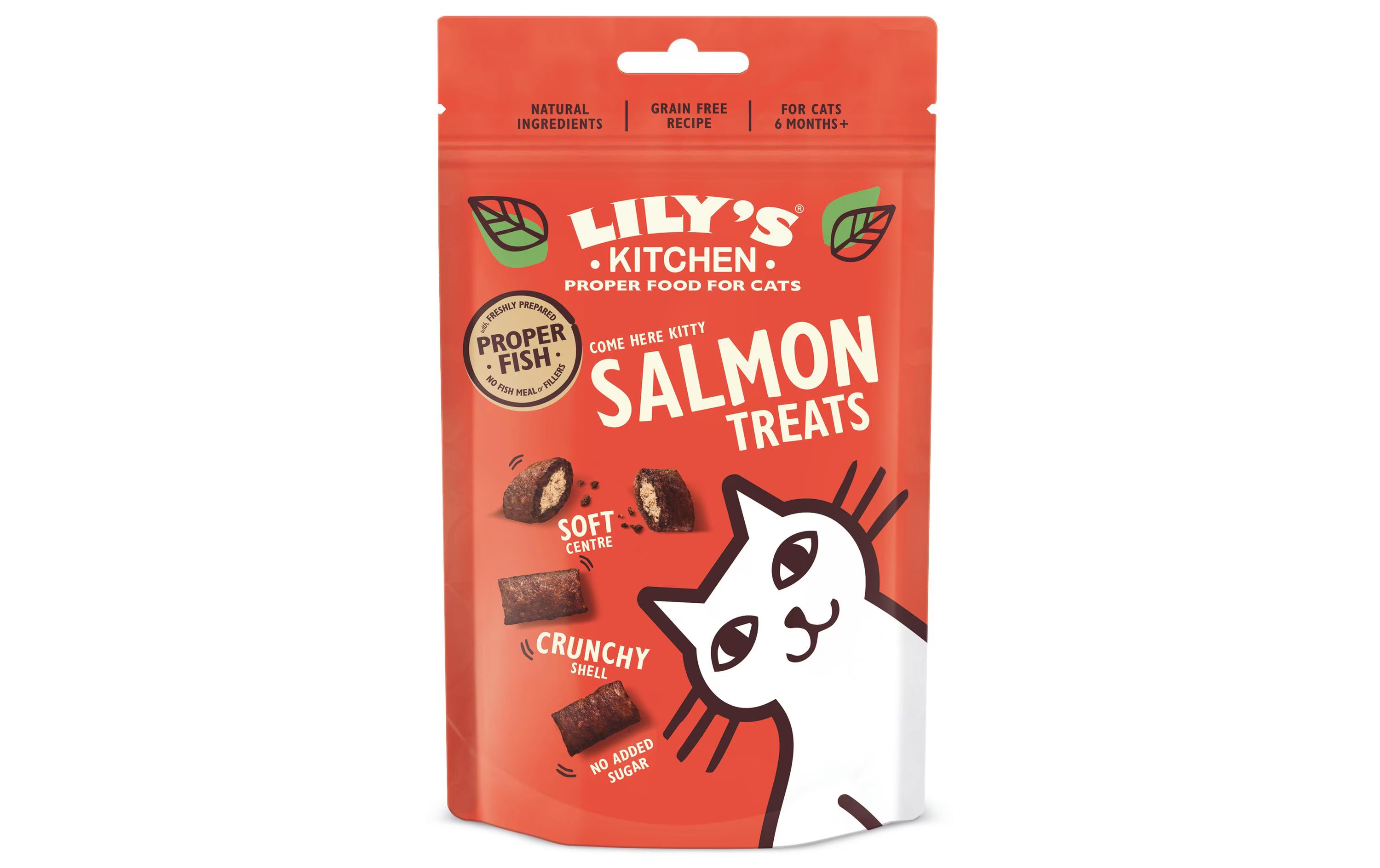 Lilys Kitchen Cat Lachs Chrunchy
