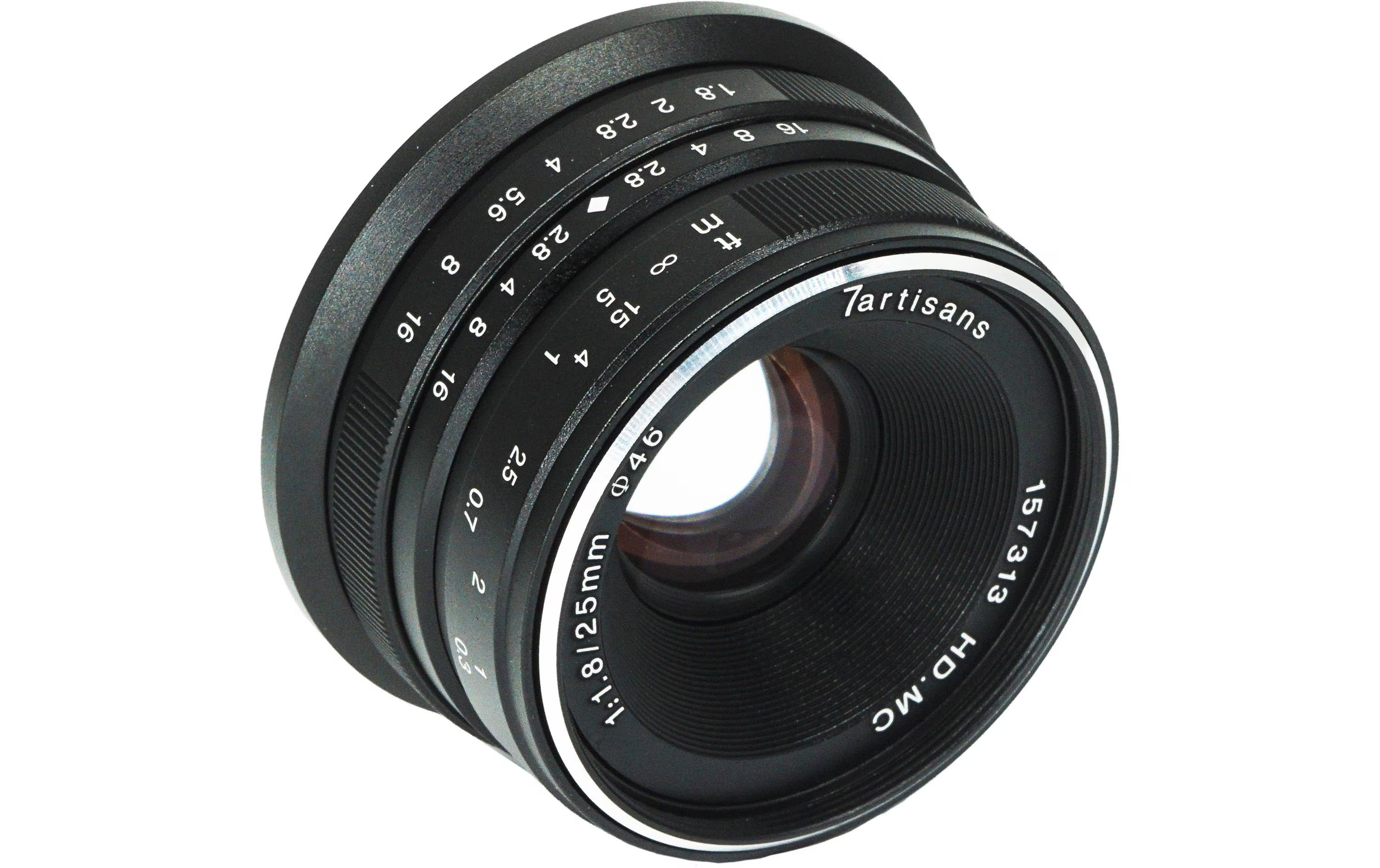 7Artisans Festbrennweite 25mm F/1.8