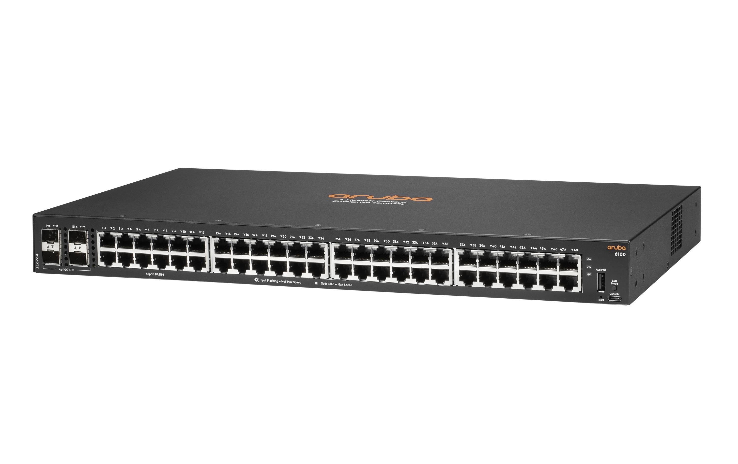 HPE Aruba CX 6100 48G