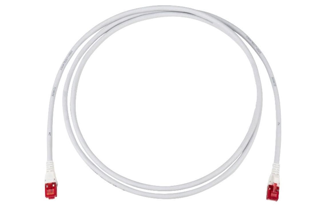 R&M, Patchkabel Cat 6A, U/UTP, 3 m, Grau