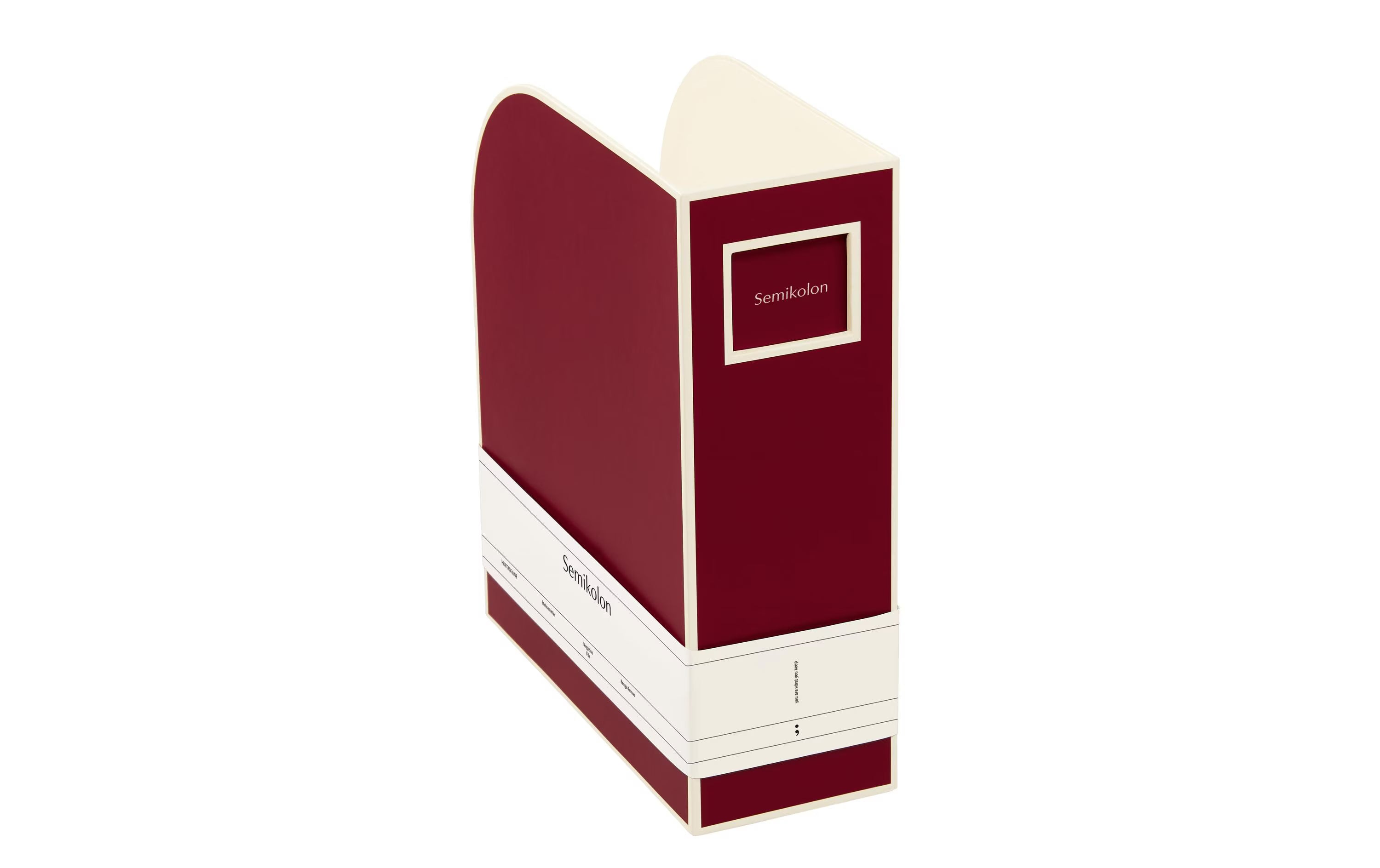 Stehsammler burgundy
