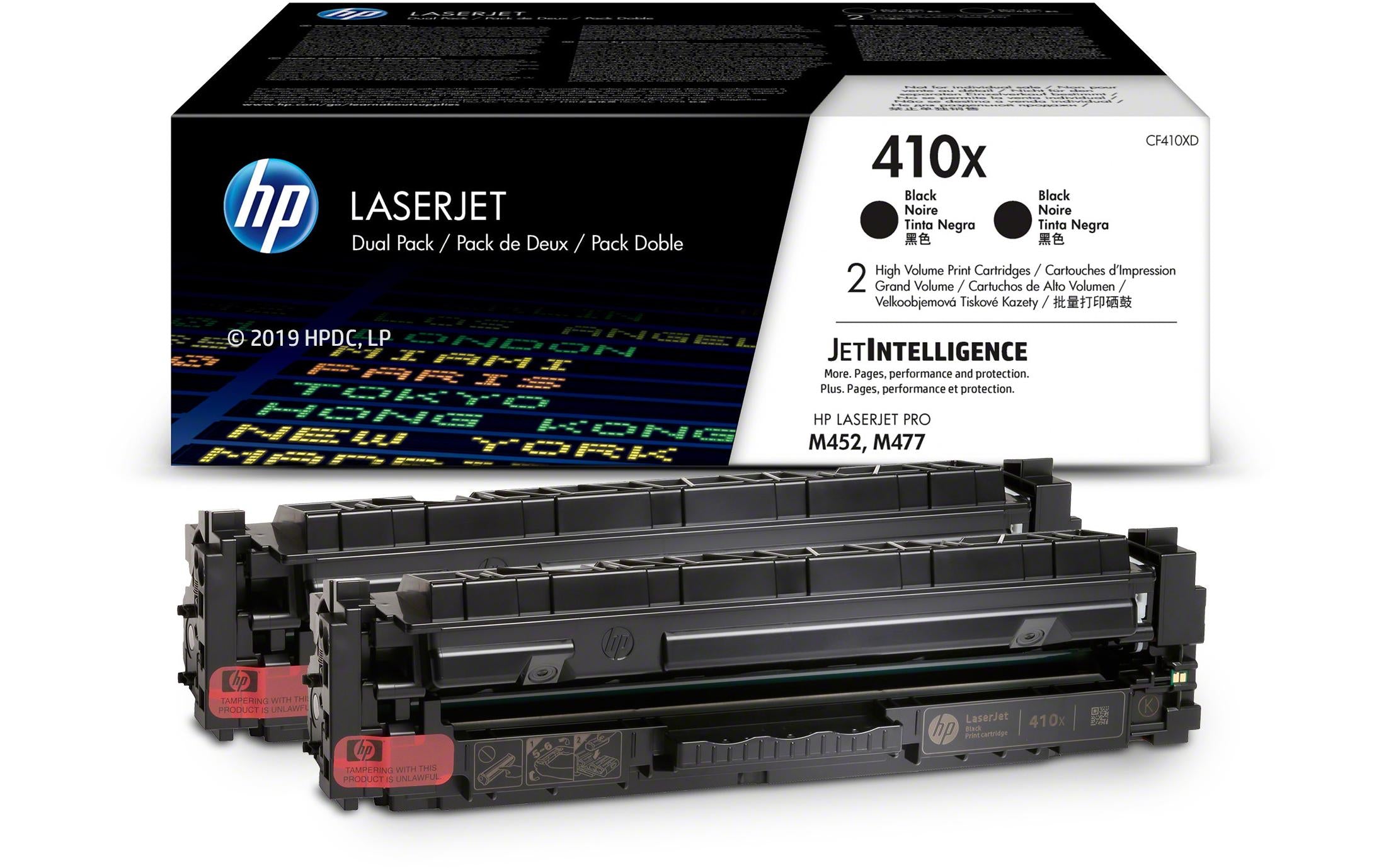 HP Toner 410X - Black 2er-Pack (CF410XD)