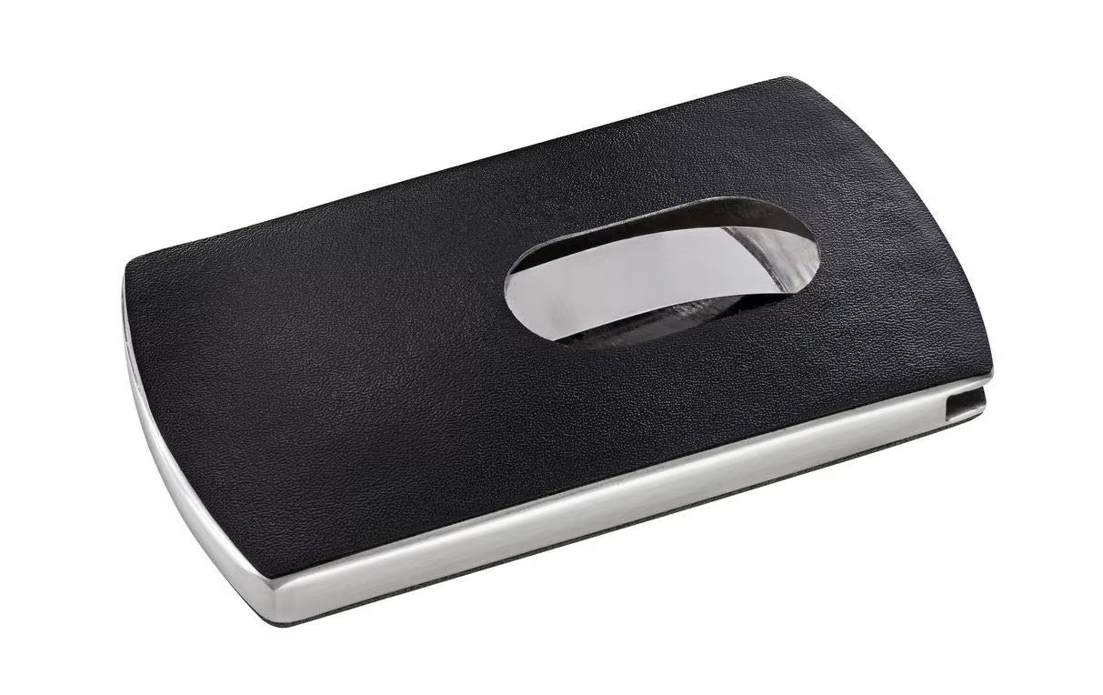 Sigel Visitenkarten-Etui Snap Lederoptik