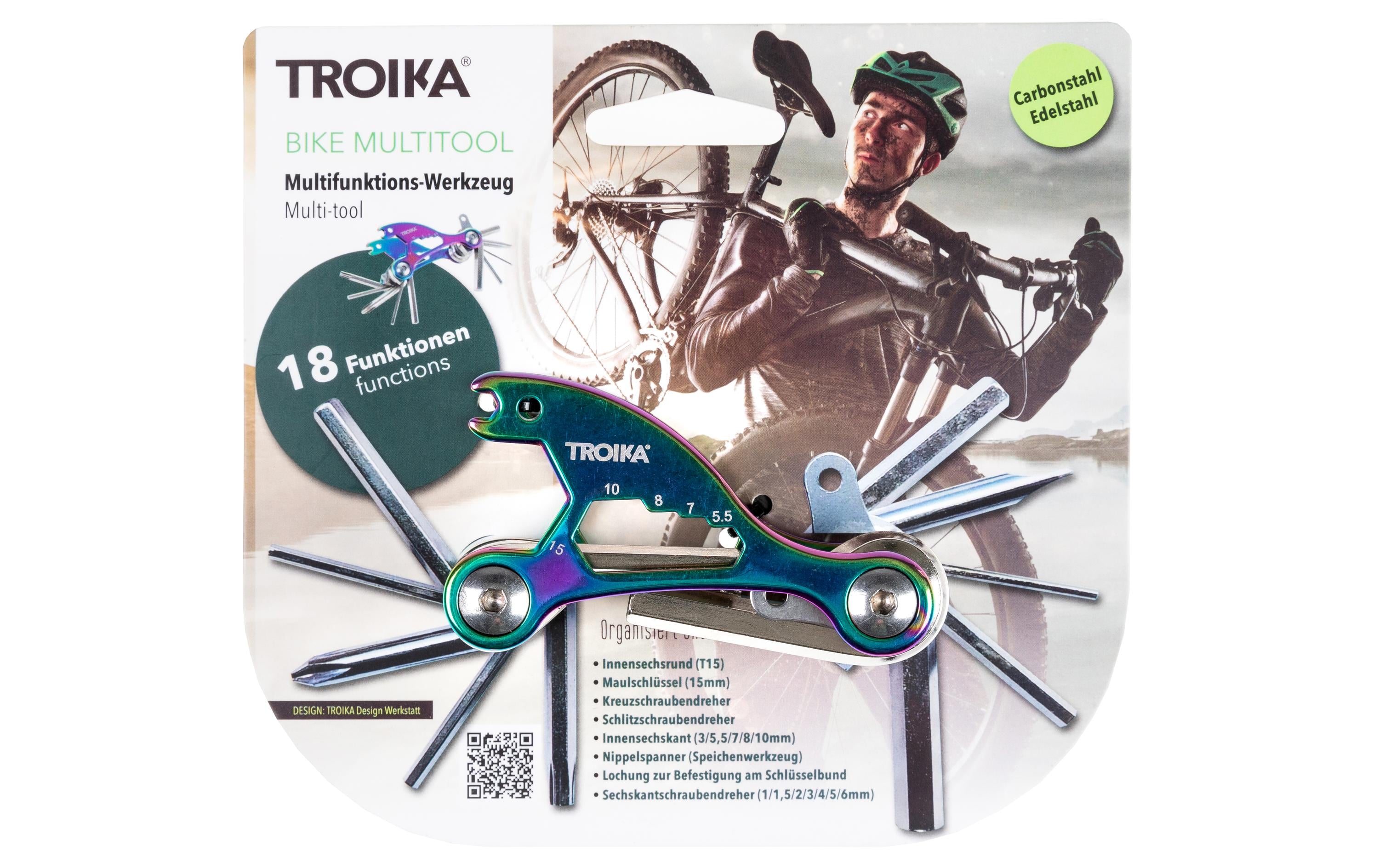 TROIKA Schlüsselanhänger Multitool