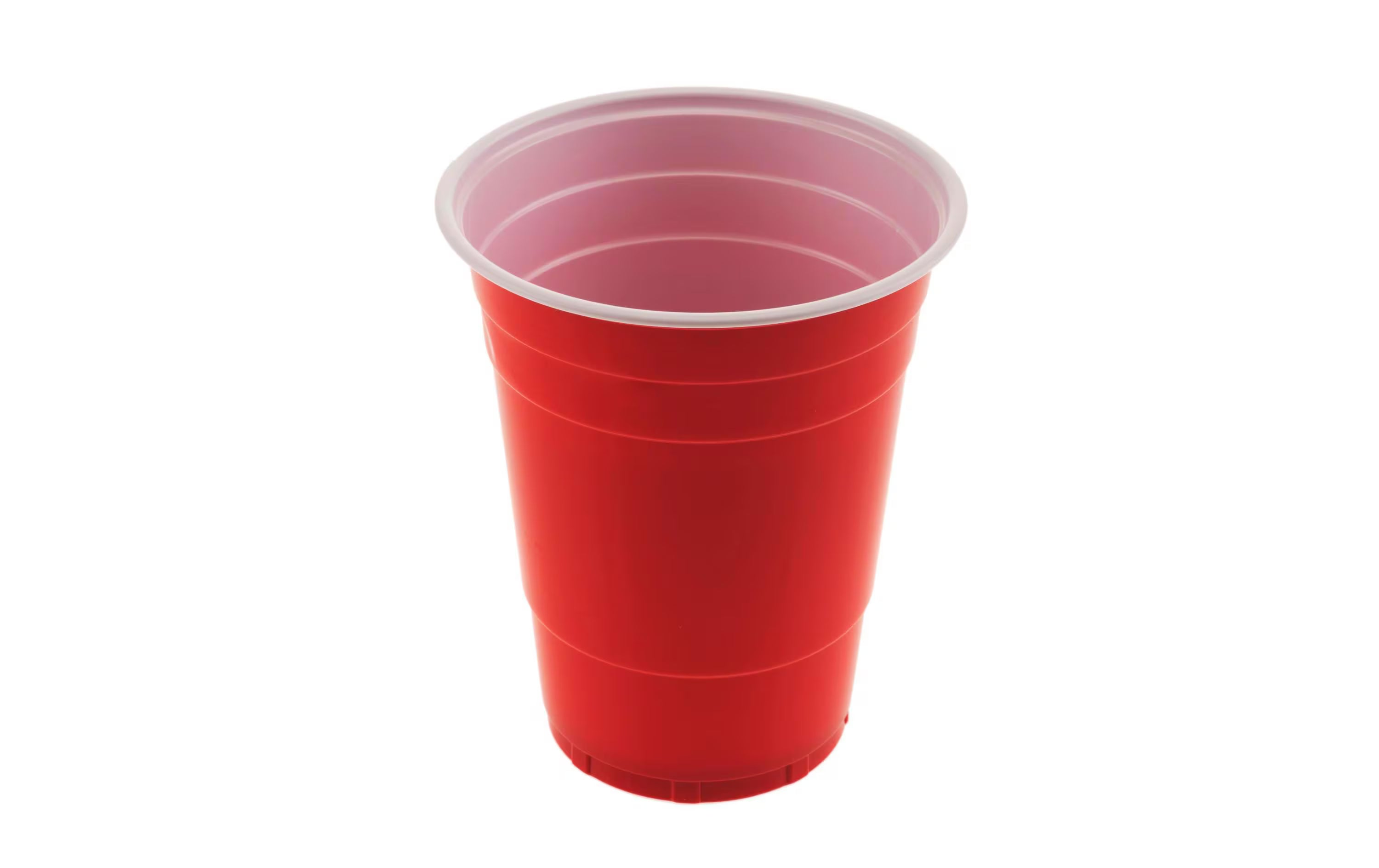 FTM, Einwegbecher Beer Pong , 50 Stück, Rot