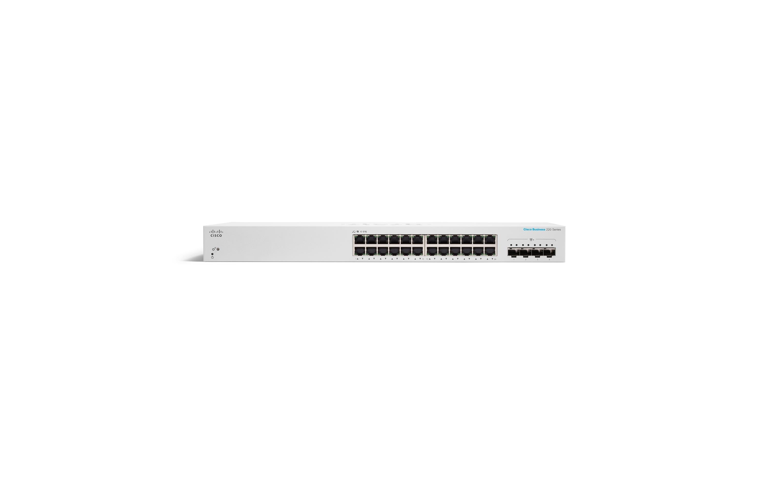 Cisco CBS220-24T-4X: 24 Port Smart Switch