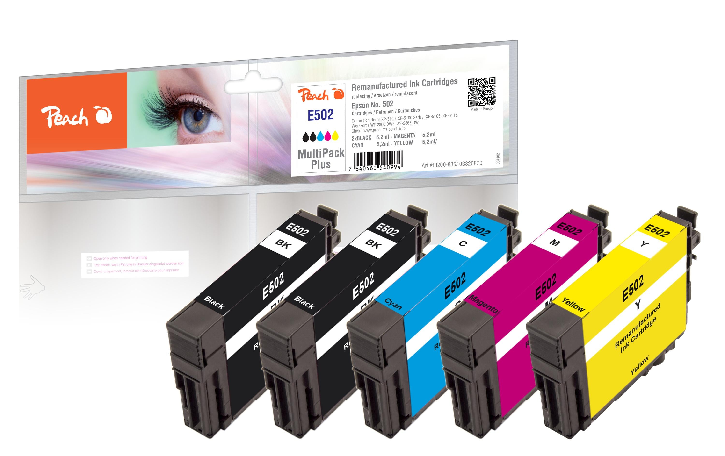 Peach Tinte Epson Nr. 502