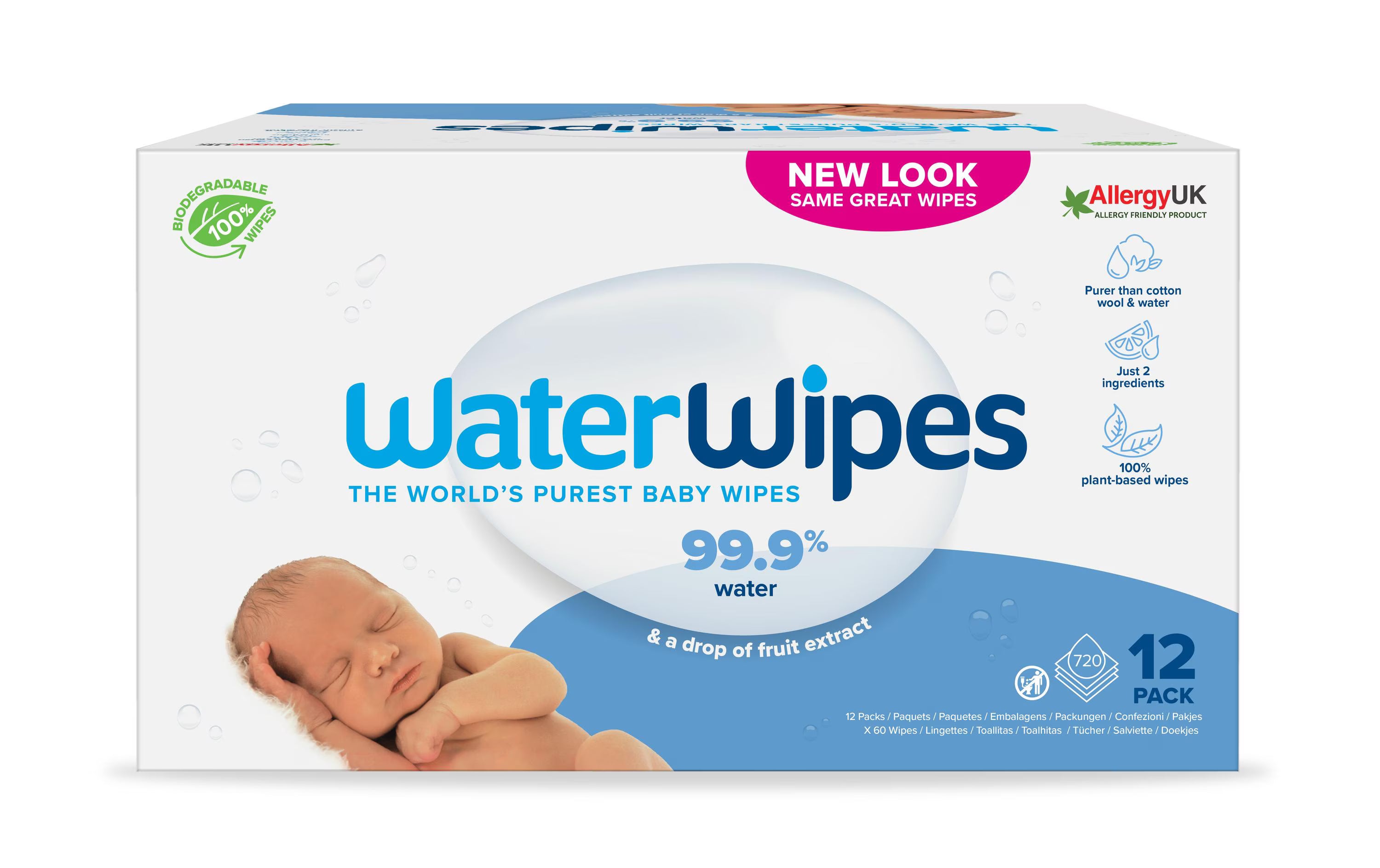 WaterWipes Feuchttücher Gigapack