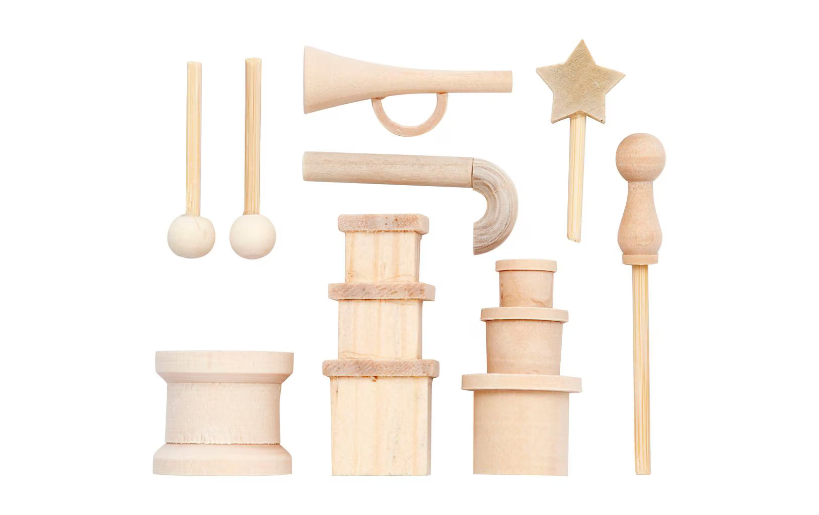 Creativ Company Holzartikel für Wichteltür
