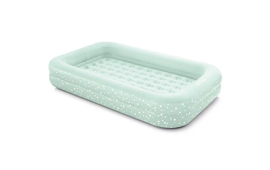 Intex Luftbett Kidz Travel Set, Mint,Sterne