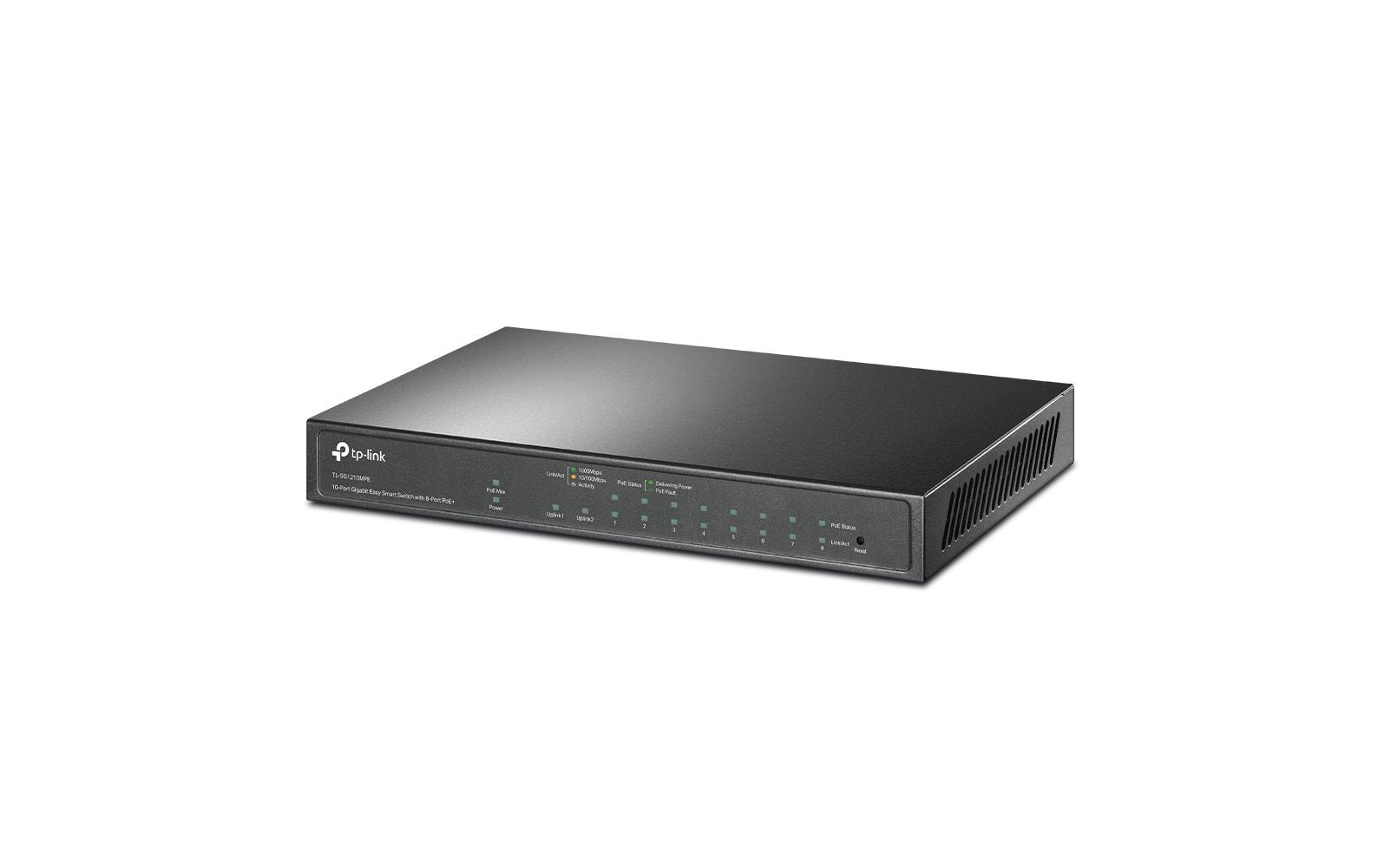 TP-Link TL-SG1210MPE, 10 Port PoE+ Switch