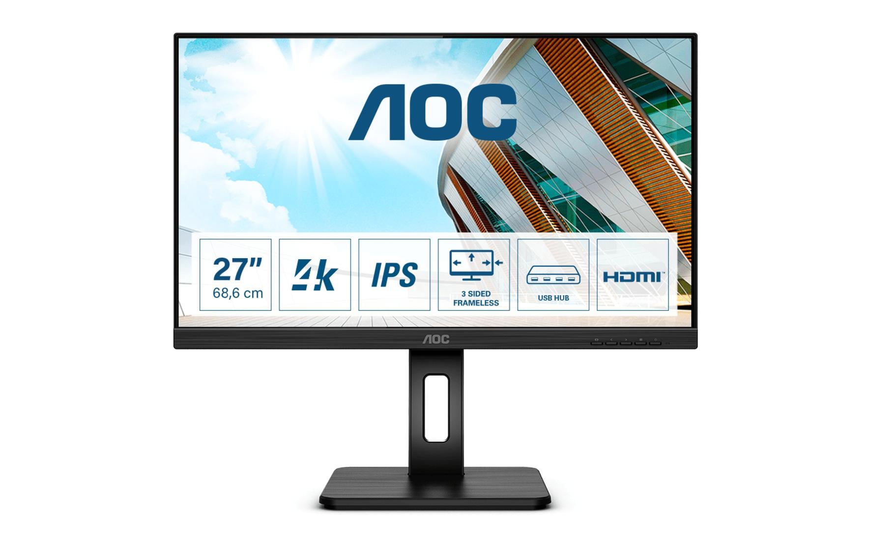 AOC 27 U27P2CA, 3840x2160, IPS