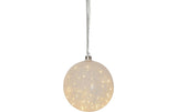 Star Trading Glasdekoration Glow Snow
