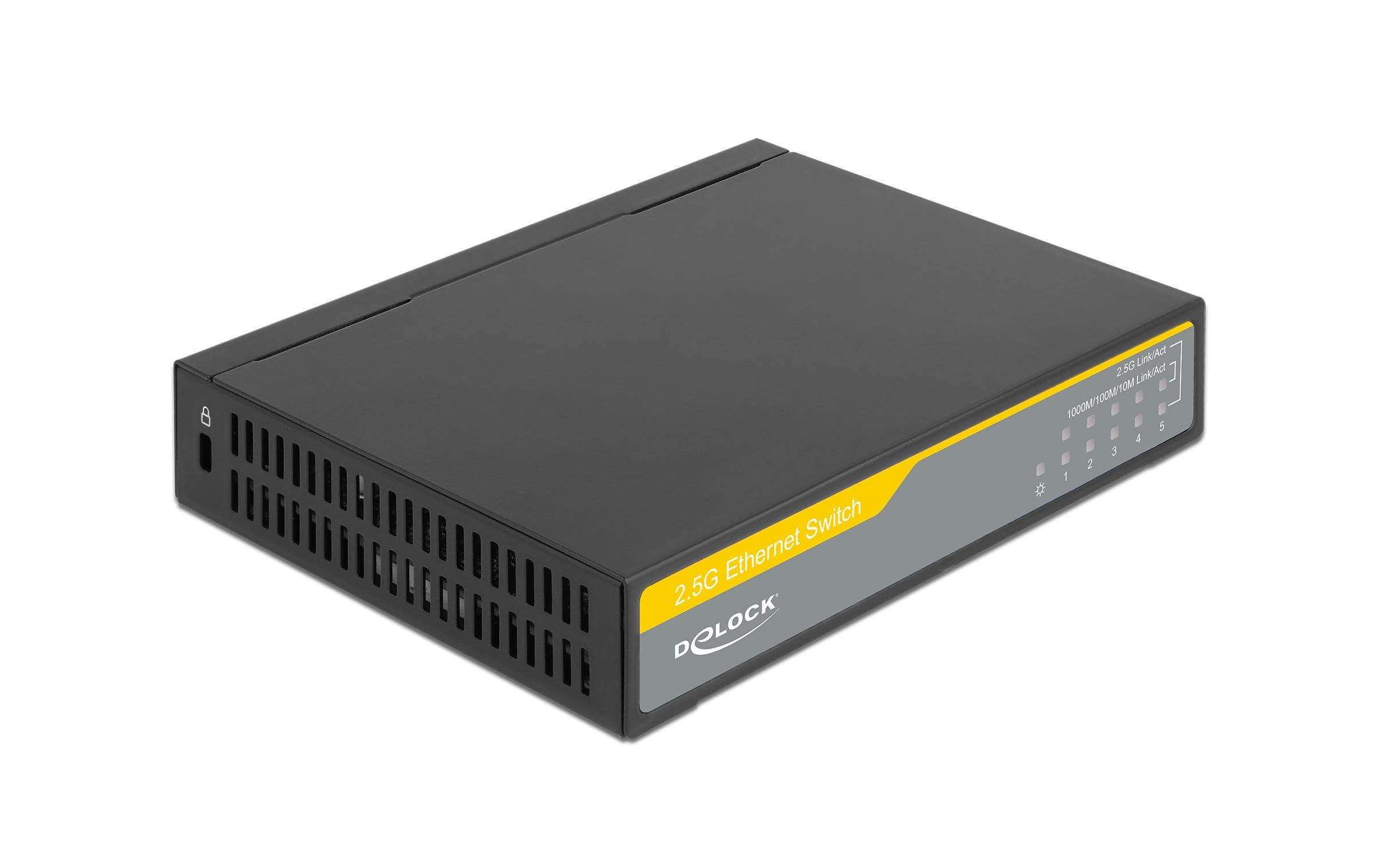 Delock 2.5 Gigabit Ethernet 5Port-Switch