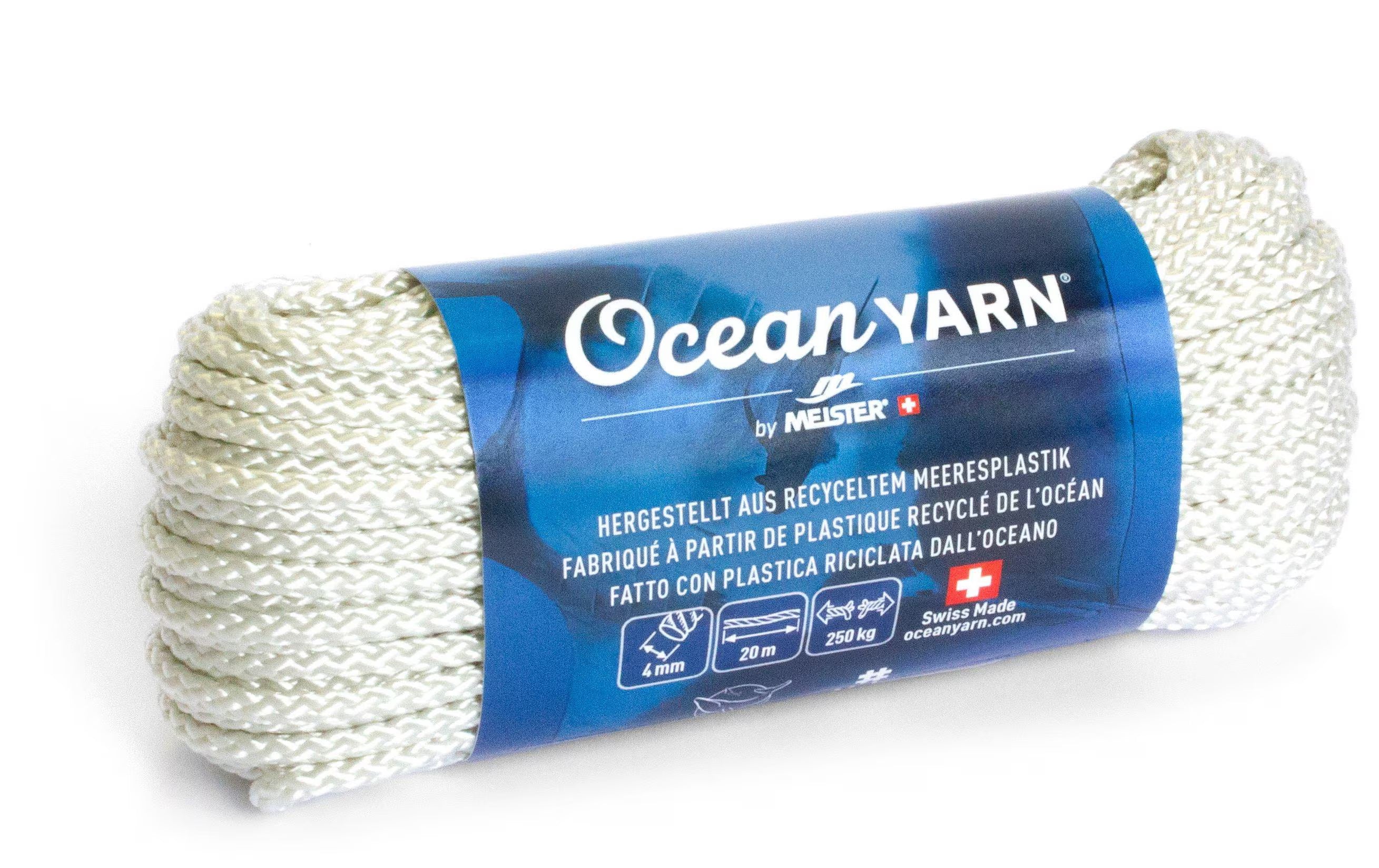 OceanYarn-Seilbund 4mm/20m weiss
