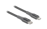 Delock, USB-Kabel USB C - Lightning 2 m, Gr