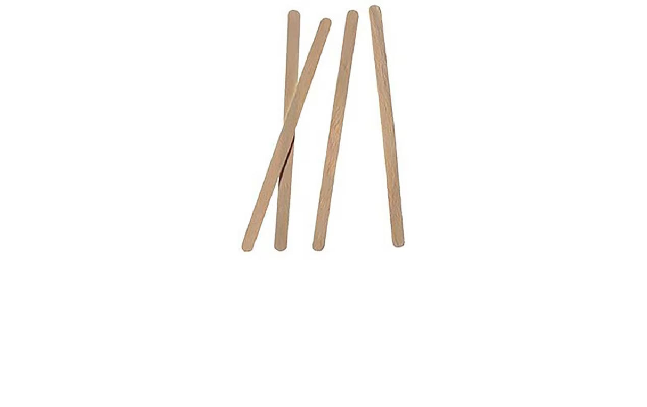 Papstar Rührstäbchen Holz pure 11cm