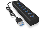 ICY BOX IB-HUB1700-U3, Type-A 7 Port USB3.0