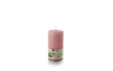 balthasar Zylinderkerze Swiss Natural rosa