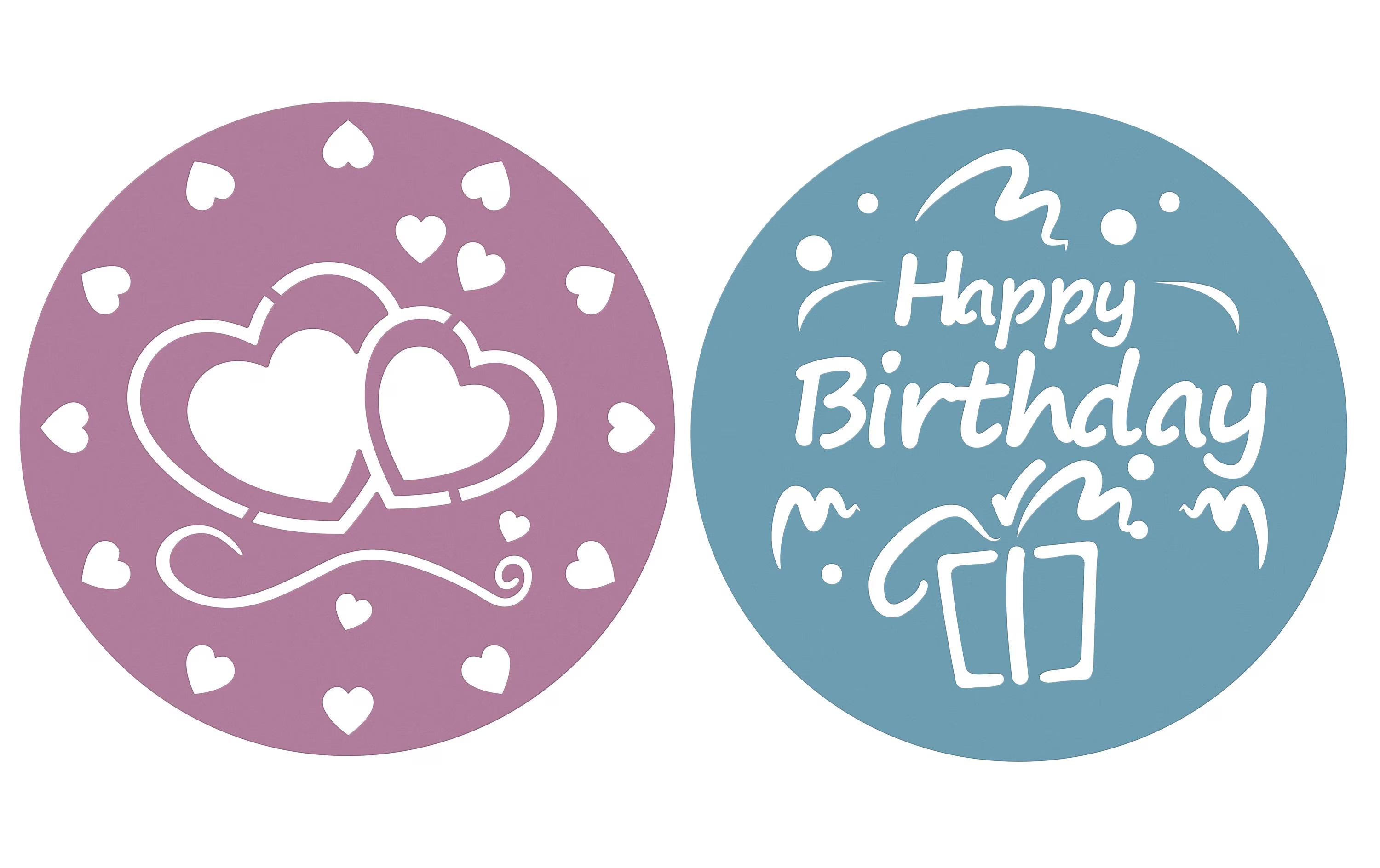Zenker Kuchen Deko Schablonen