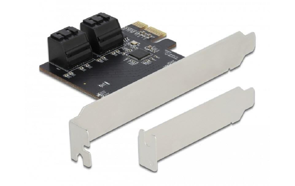 Delock PCI-Express-x4 SATA, 1x M.2