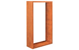 Kaminholzregal Corten