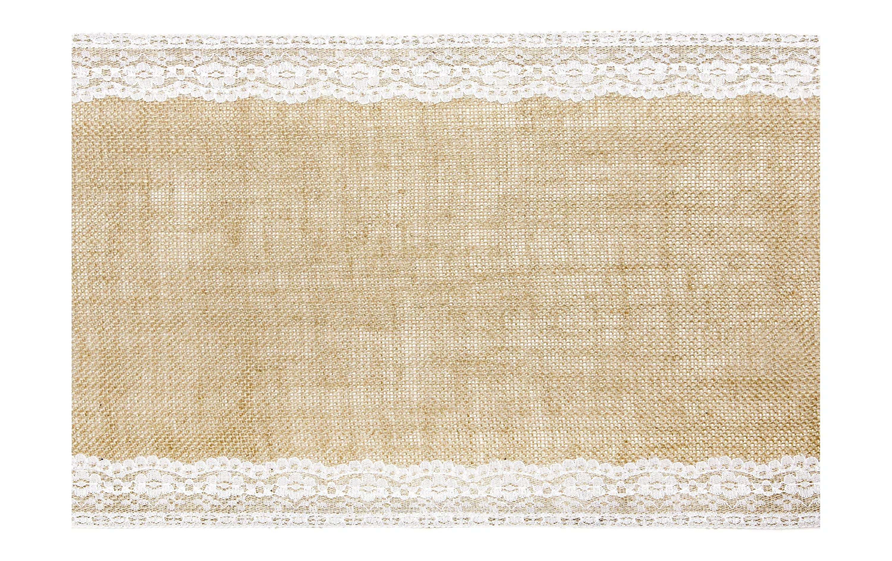 Partydeco Tischläufer Jute