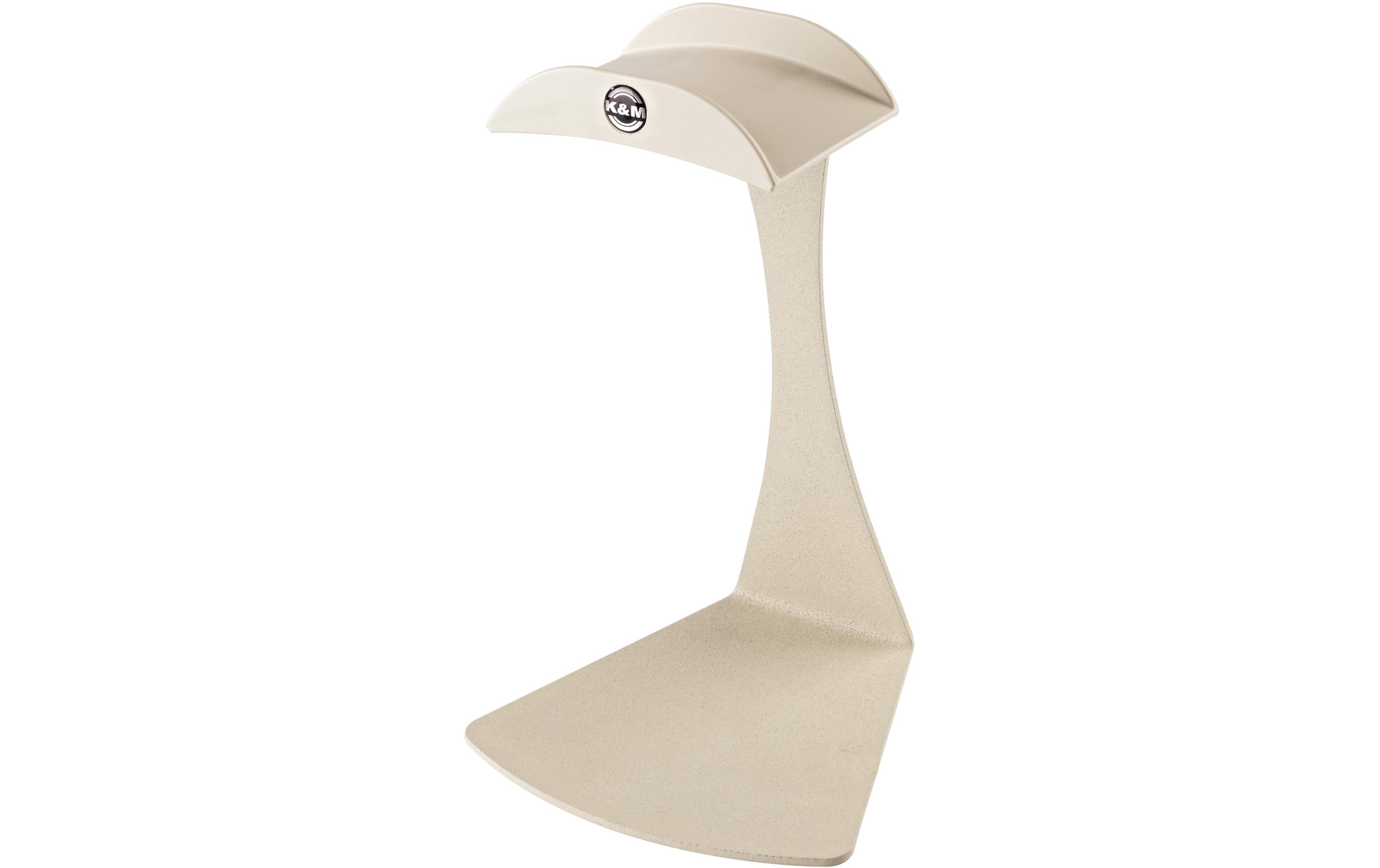 K&M 16075 Kopfhörer Tischstativ Beige
