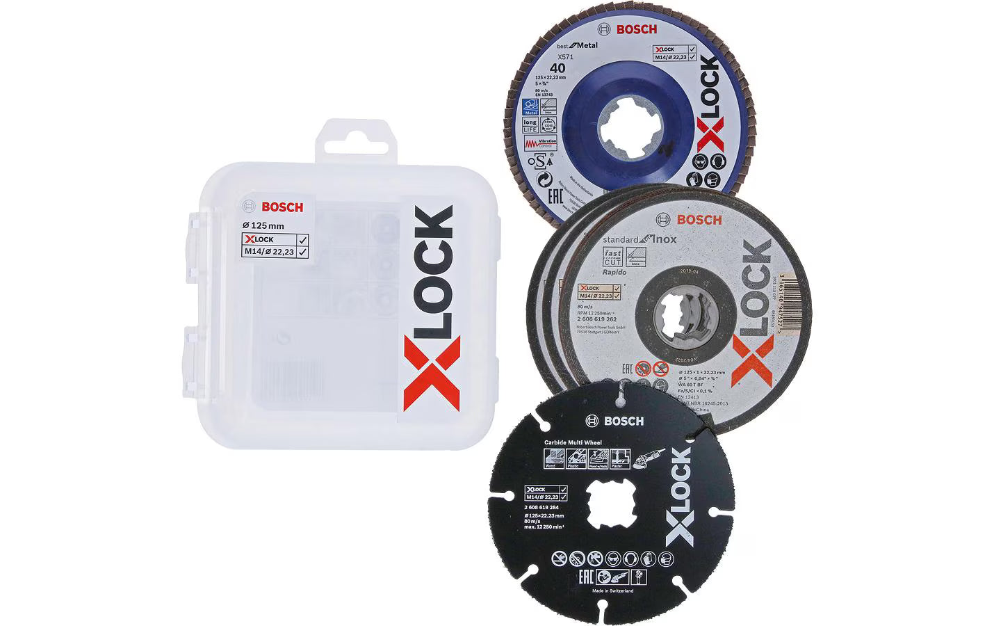 Bosch Professional X-LOCK Starter-Set 5tlg