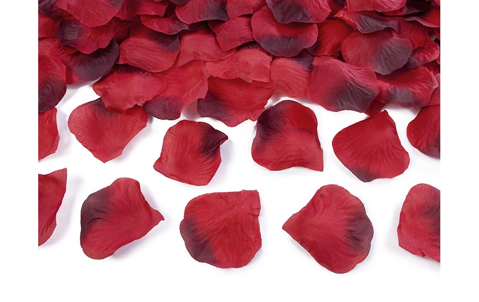 Partydeco Streudeko Rosen mit dunklem Rand