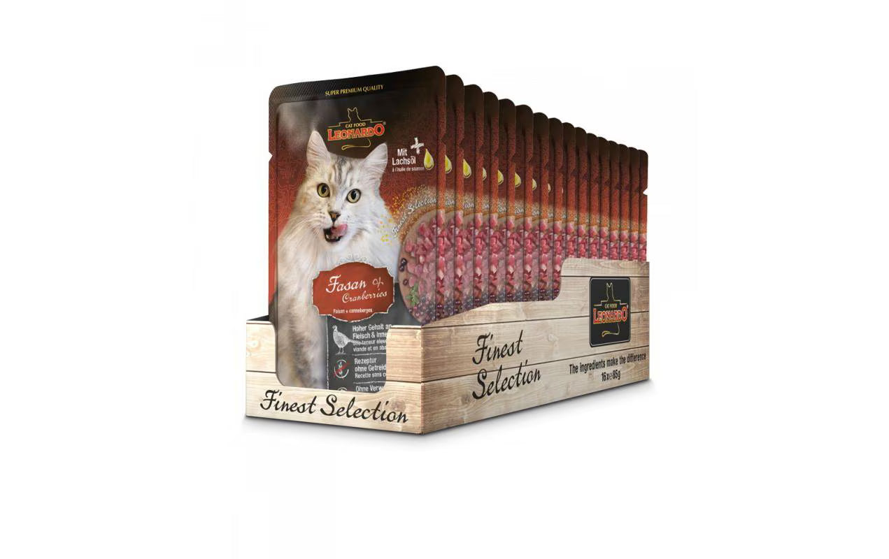 Leonardo Cat Food Nassfutter Fasan &