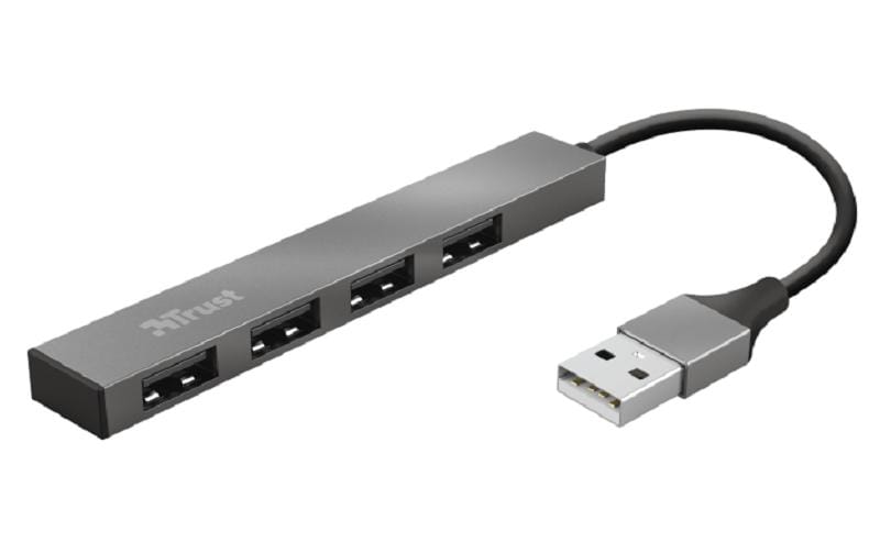 Trust Halyx Mini USB Hub mit 4-Port