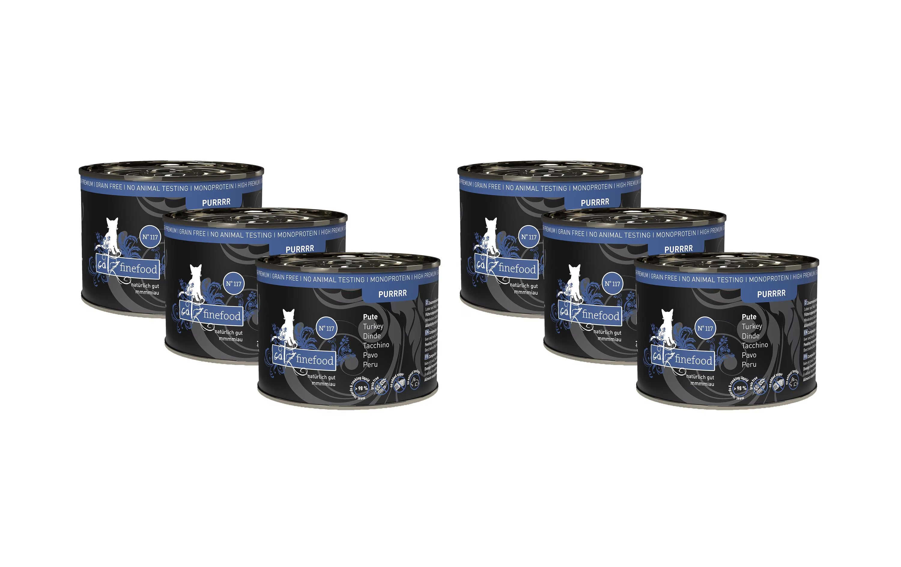 catz finefood Purrrr No.117 Truthahn 6x200g