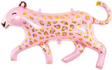 Partydeco Folienballon Leopard