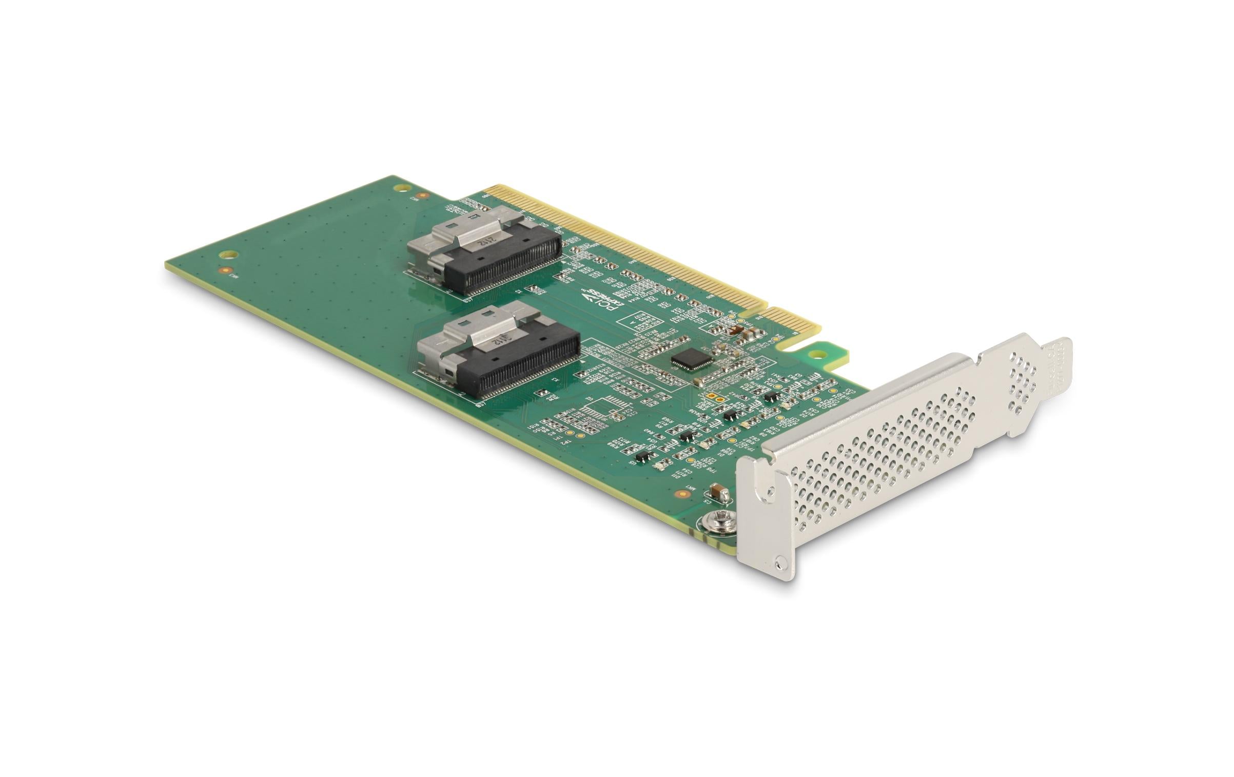 Delock PCI Express x16 Karte 4x SFF-8639
