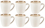 Bitz, Kaffeetasse 190 ml, 6 Stück, Beige/Cr