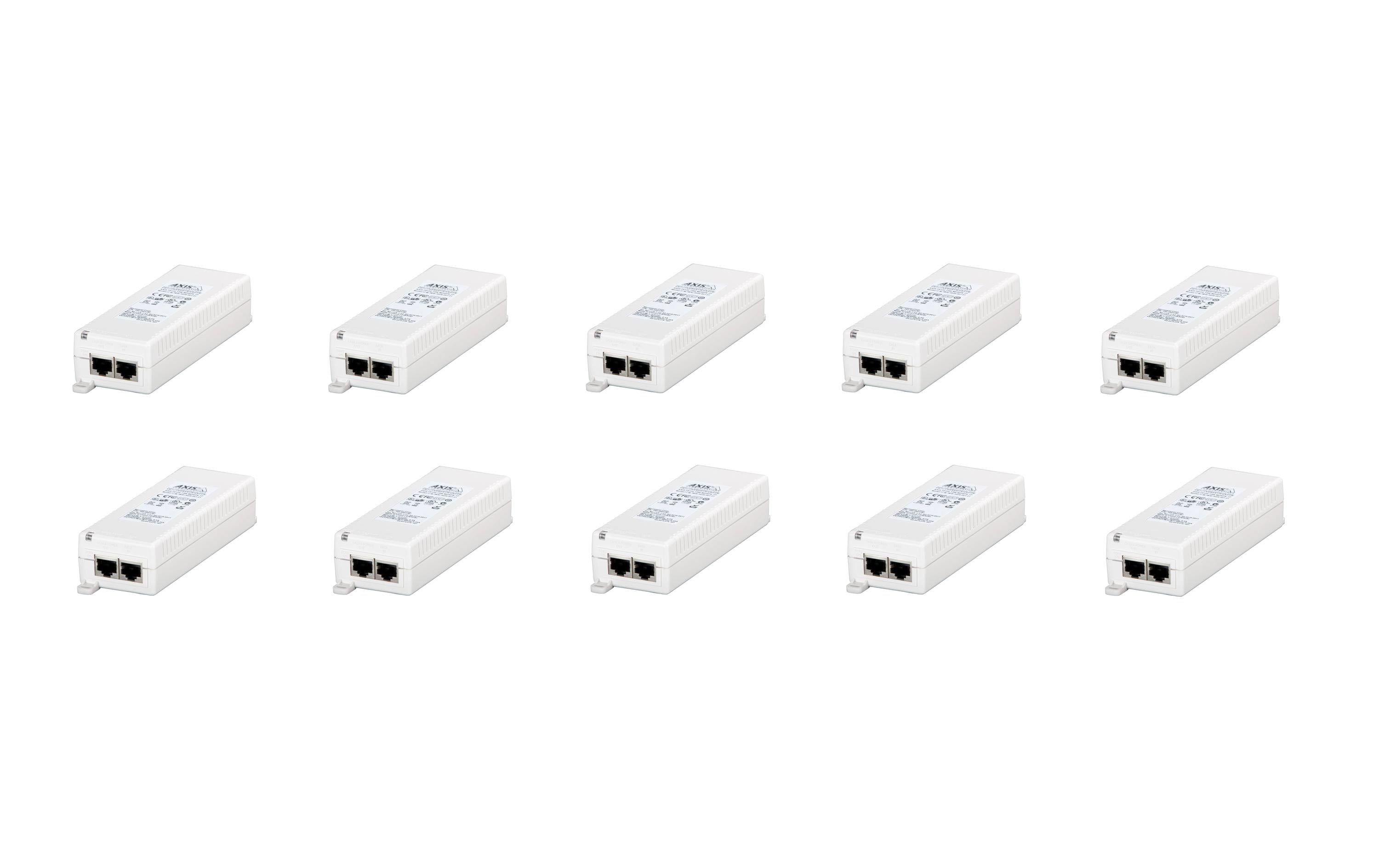 AXIS T8120 PoE Injector/Midspan 10 Stück