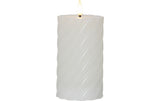Star Trading LED Pillar Kerze Flamme Swirl