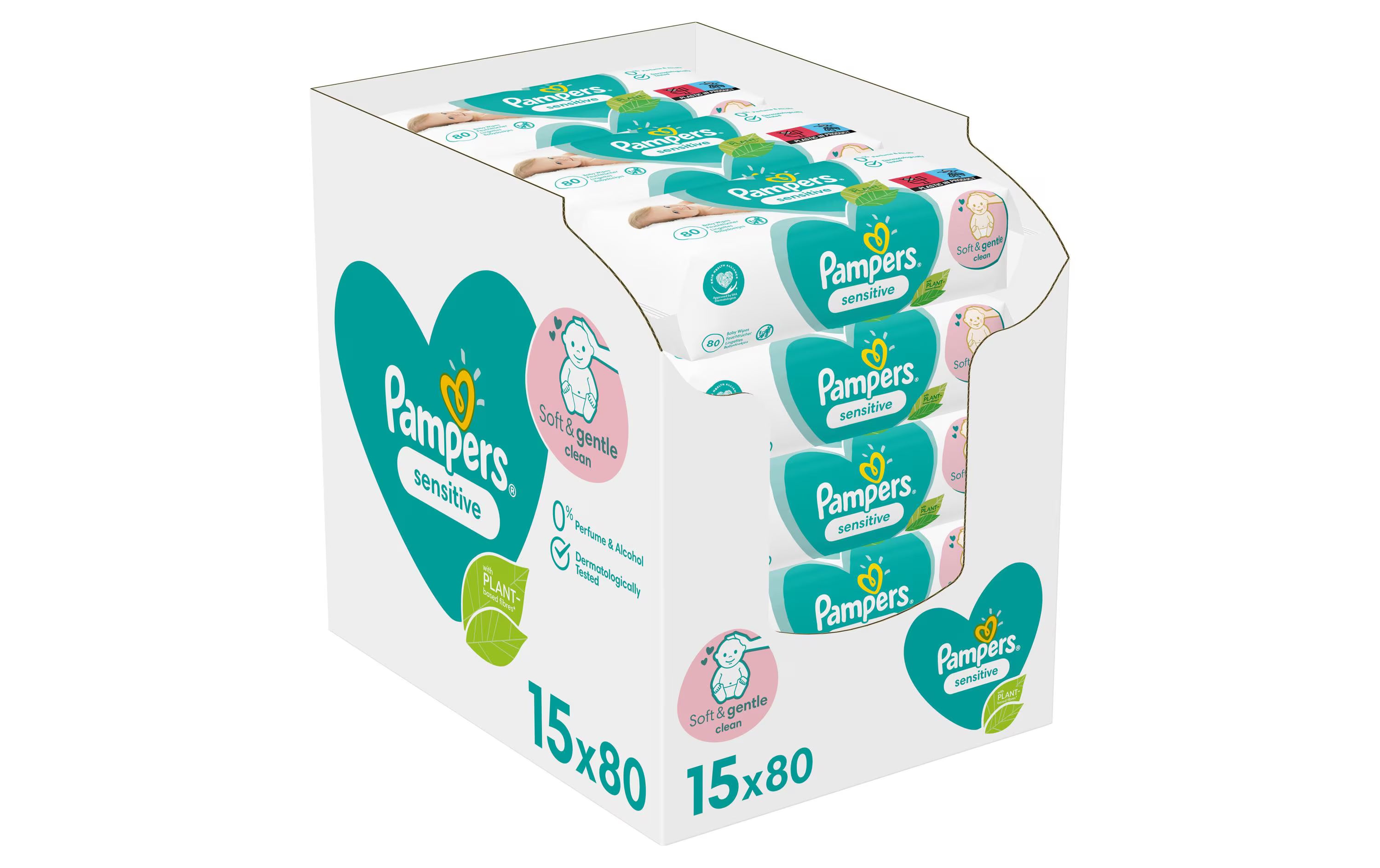 Pampers Feuchttücher Sensitive