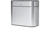 Simplehuman, Komposteimer Caddy 4 l, Silber