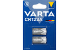 VARTA Lithium Batterie CR123A, 2Stk