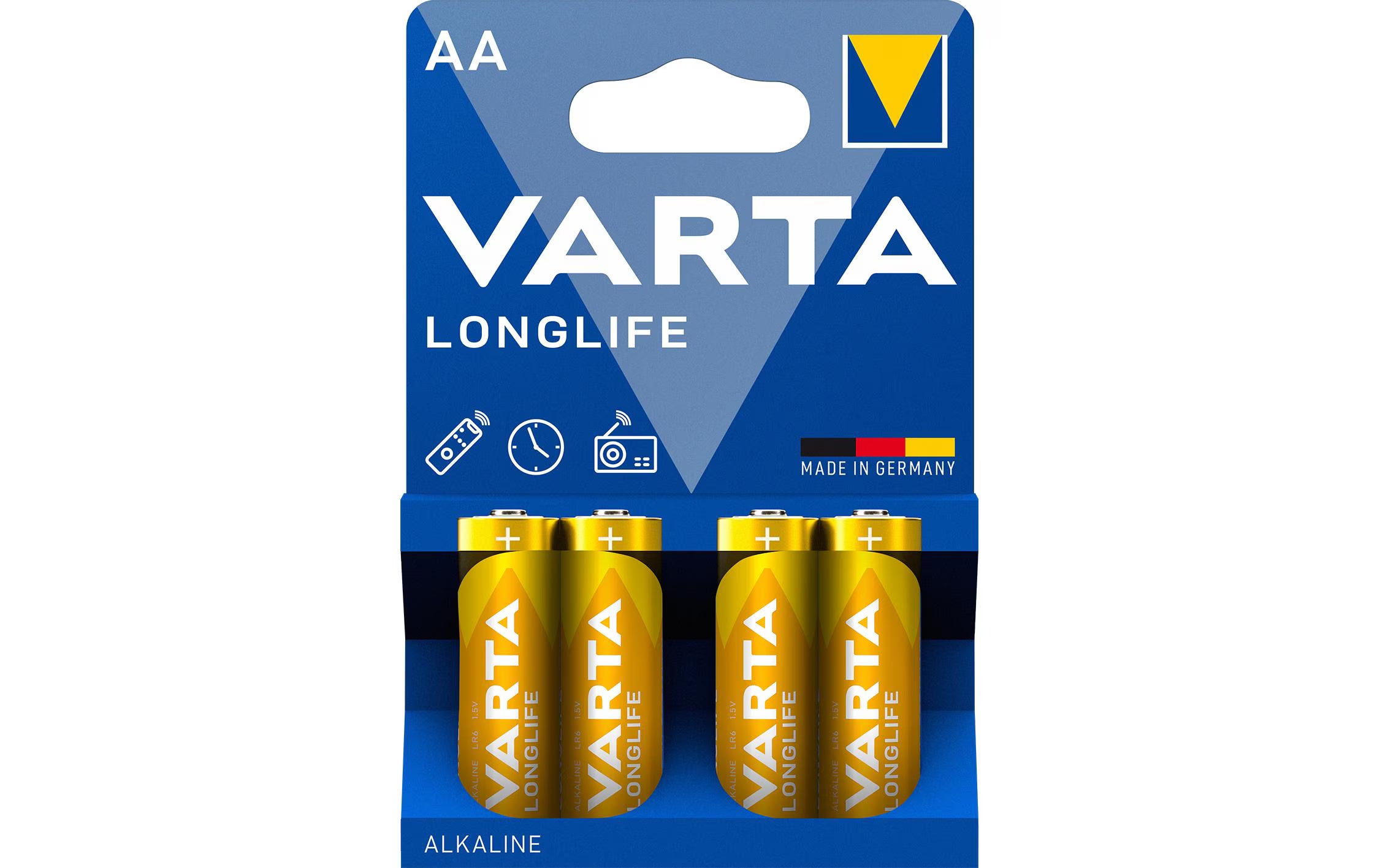 VARTA Longlife AA, 1.5V, 4Stk
