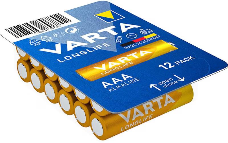 VARTA Longlife AAA 12er Big Box