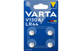 Varta, Knopfzelle V13GA / LR44 , 4 Stück