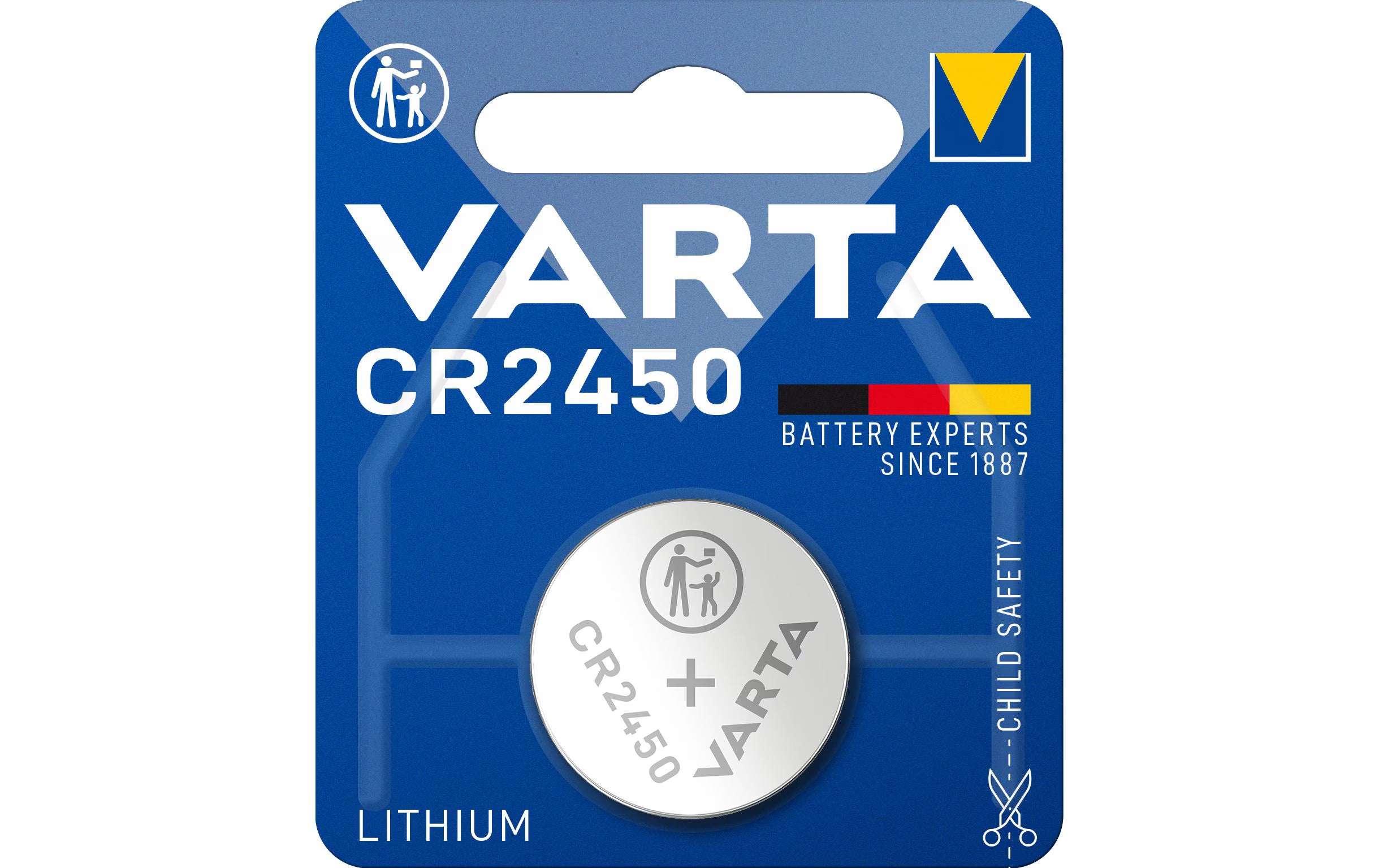 Varta, Knopfzelle CR2450 , 1 Stück