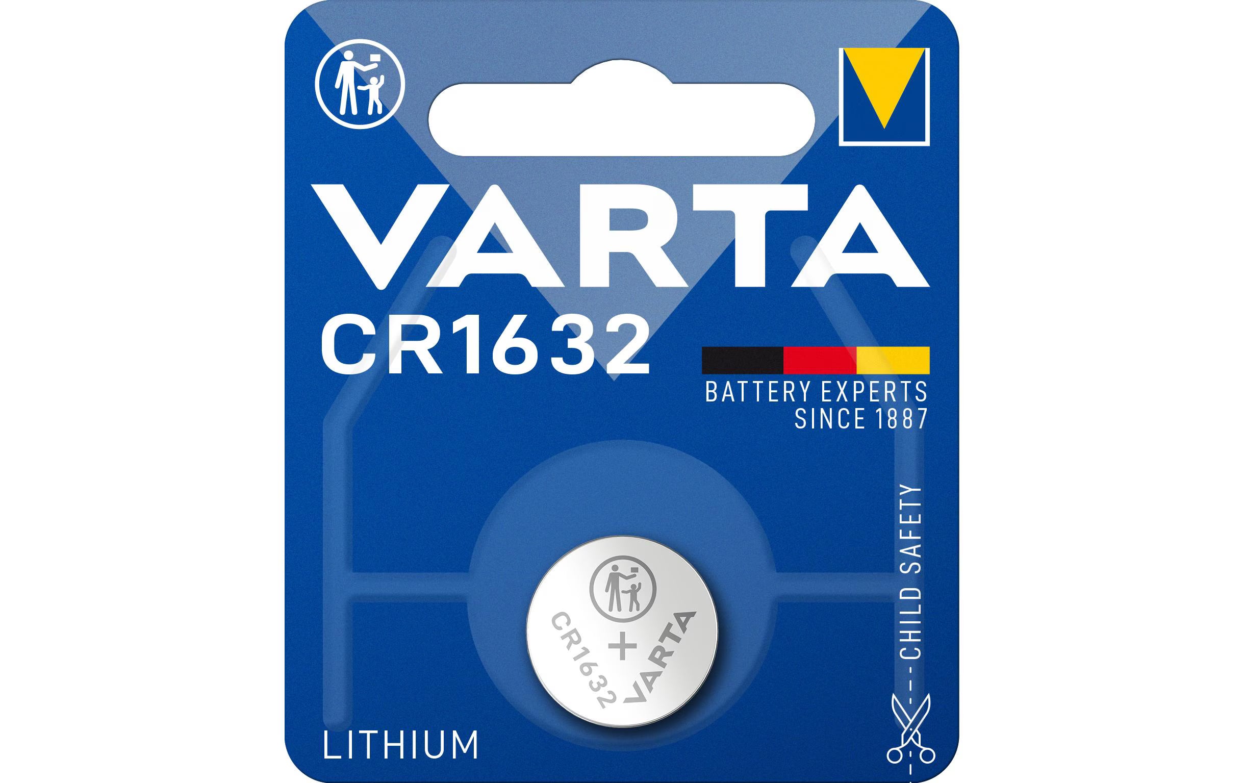 VARTA Knopfzelle CR1632, 3.0V, 1Stk