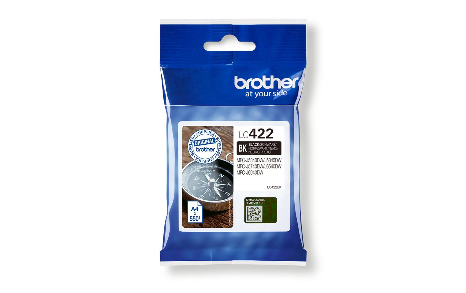 Brother Tinte LC-422BK
