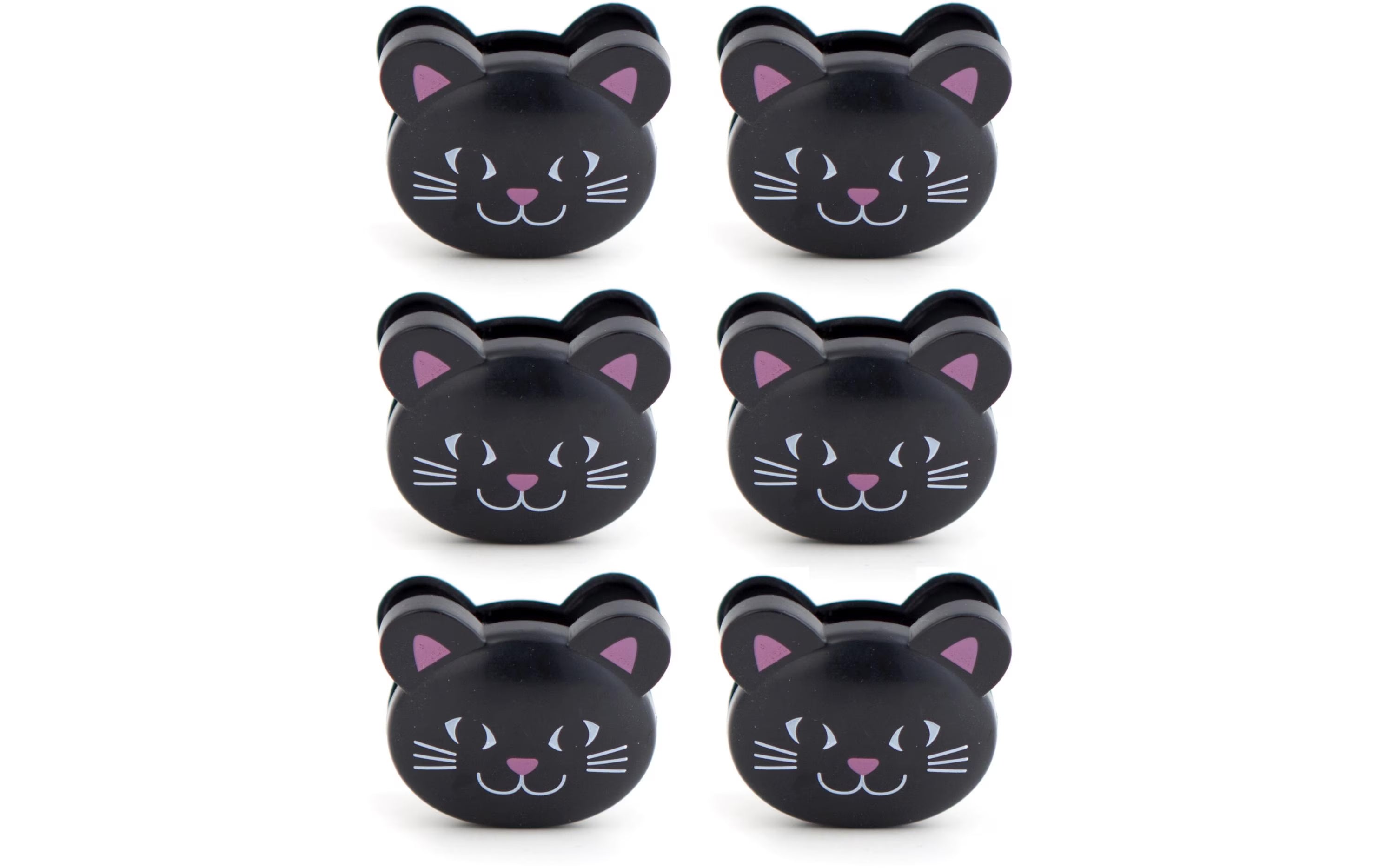Kikkerland Verschlussclips Black Cat 6pcs