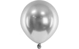 Partydeco Ballon Glossy Klein